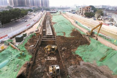 深圳市茅洲河排涝河截污工程加快建设